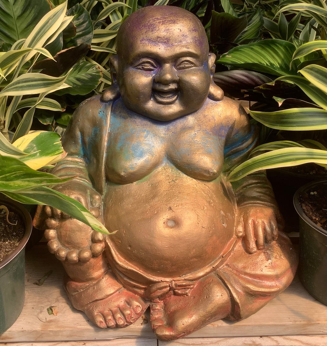 Large Sitting Laughing Buddha Statue