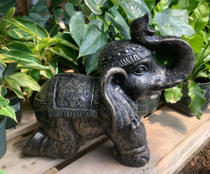 Elephant Statue - Kneeling