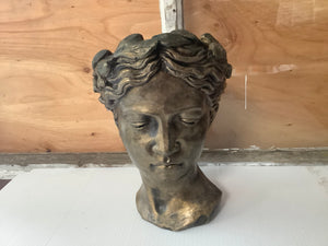 Large Lady Planter Statue